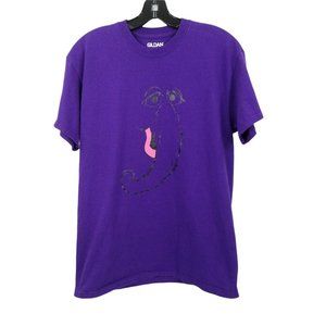 Mr Snuffleupagus T Shirt Sz M Purple Sesame Street